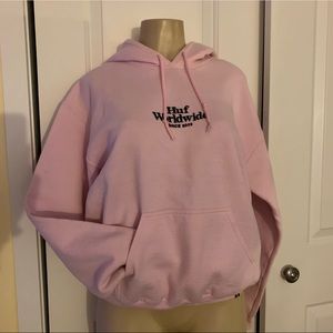 Bubblegum pink HUF hoodie